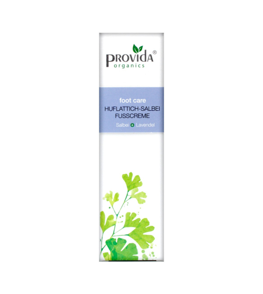 Provida lichte bio voetcreme met salie en klein hoefblad