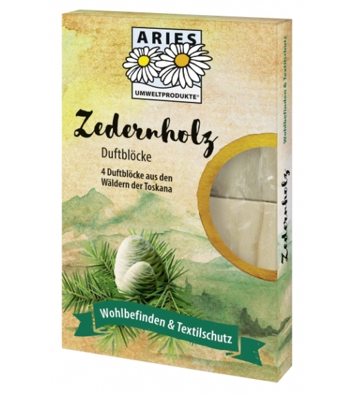 Aries cederhout geurblokjes