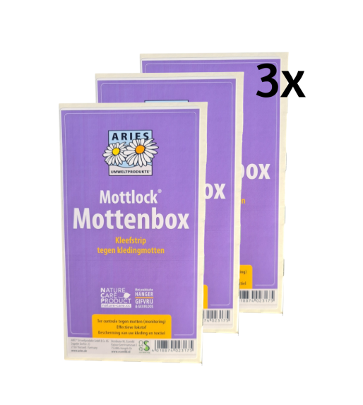 Aries mottenbox 3 stuks