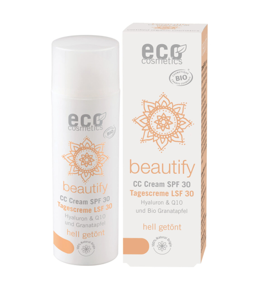 Eco Cosmetics CC cream SPF30 licht