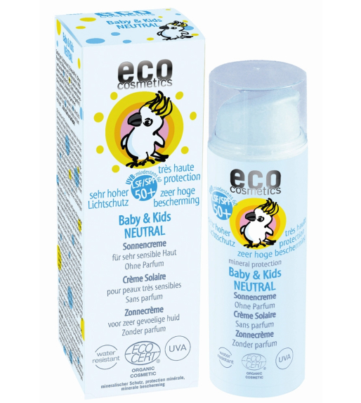 Eco Cosmetics zonnecreme spf50 baby