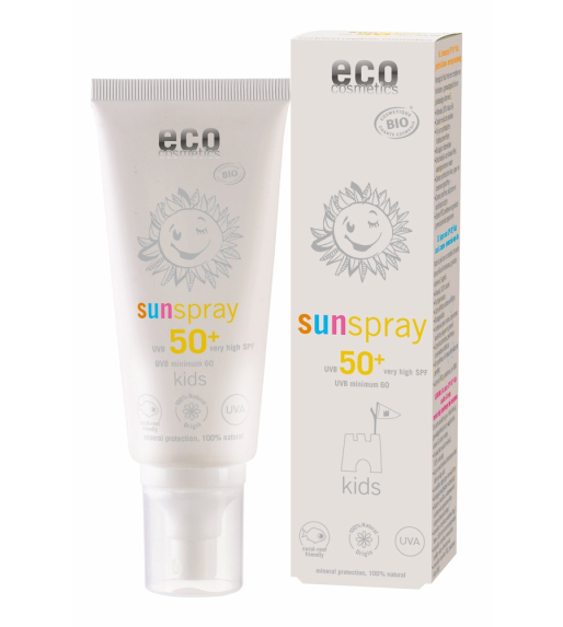 Eco cosmetics zonnespray baby en kids SPF50