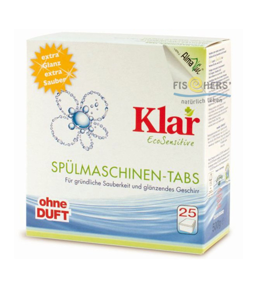 Eco vaatwastabletten 25 stuks