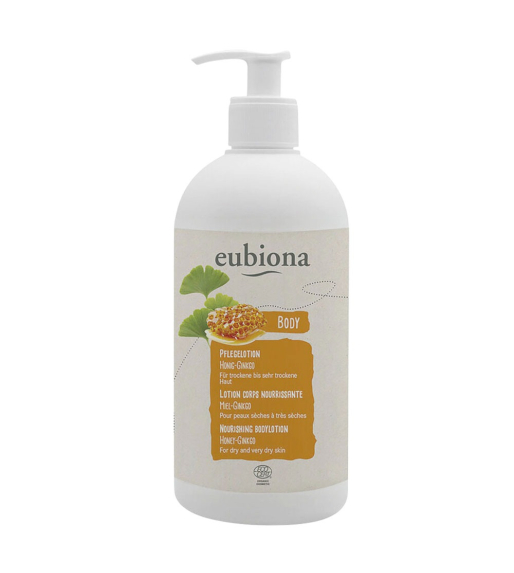 Eubiona bodylotion honing en ginkgo 500ml