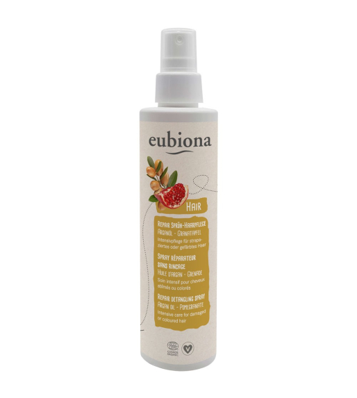 Eubiona leave-in haarspray argan en granaatappel