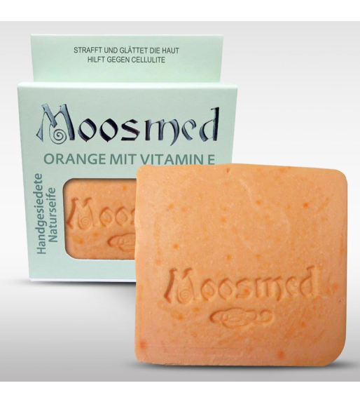 Moosmed sinaasappelzeep