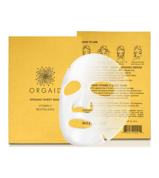 Vliesmasker met Vitamine C