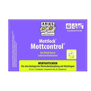 Aries mottcontrol - natuurlijke bestrijding bij meelmotten