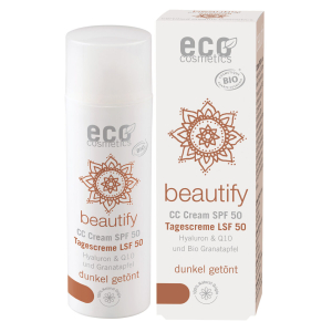 Eco Cosmetics CC creme SPF50 donker