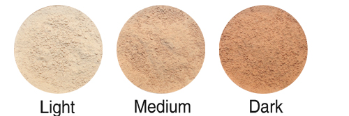 Balancing primer powder minerale make-up